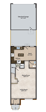 Floor plan for The Eaton